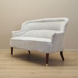 Sofa white melange, Italian design, 1960s, production: Italy