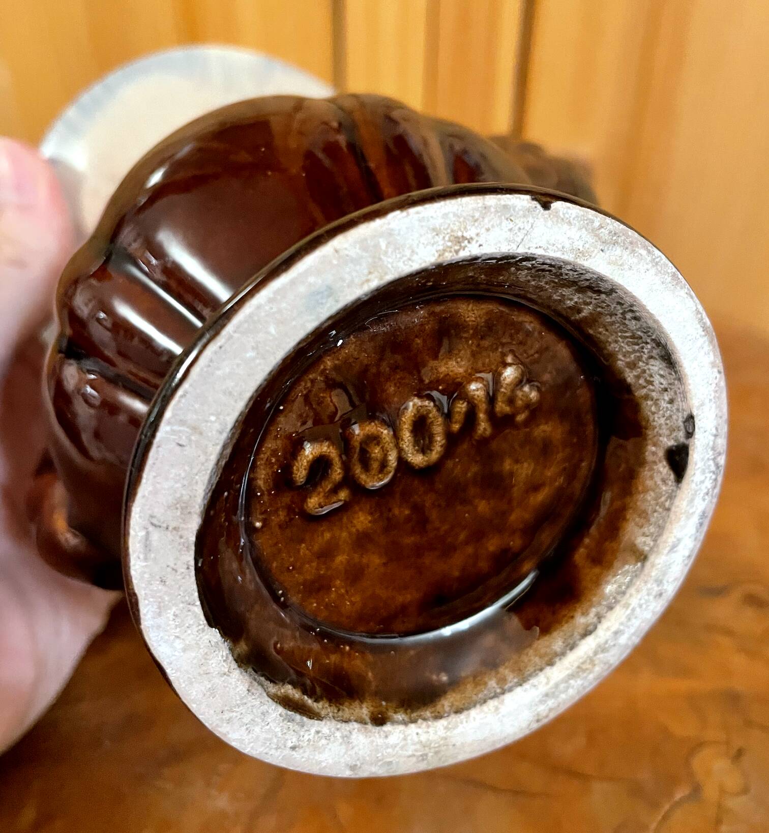 Scheurich & Greulich 200/14 Vase, Brown West-German Pottery from the 1950s