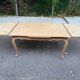 Louis XV extendable dining table, 20th century, renovated in solid oak, 245cm