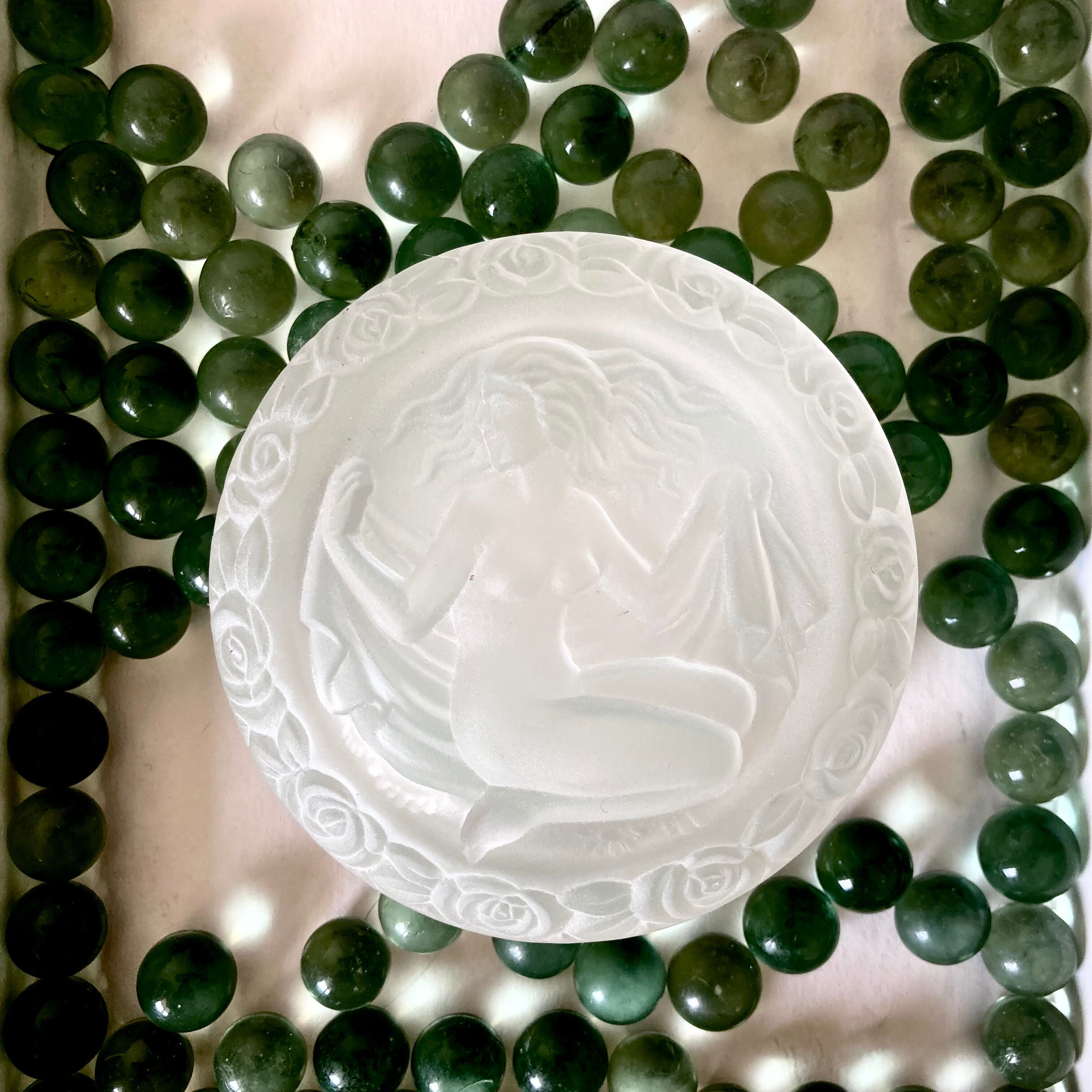 Art deco glass box Hoffmann