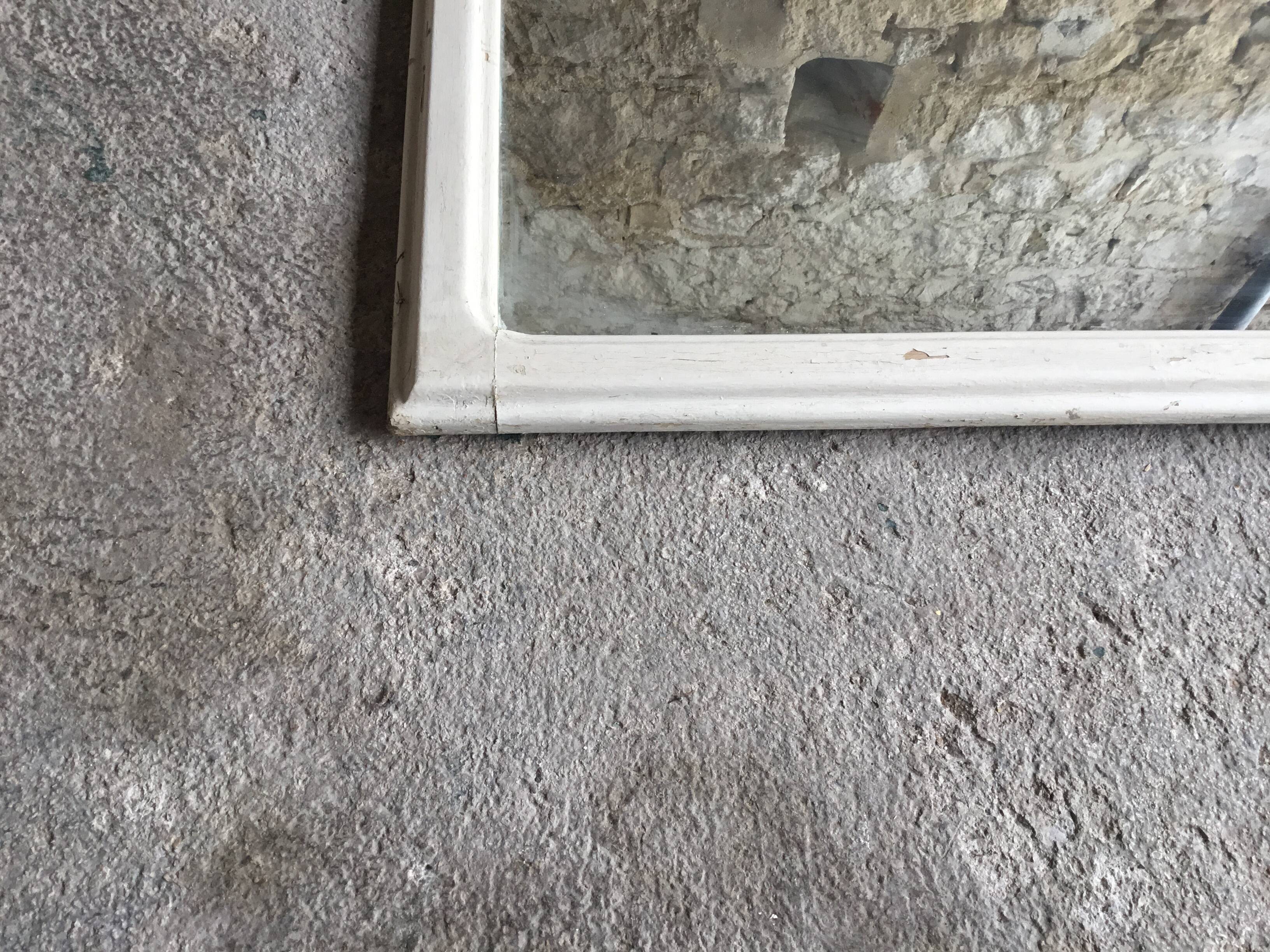 Trumeau or mirror to stand with rounded shape - mid-20th century