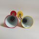 Pair of diabolo wall lamps 70s Marianne Hagberg