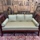 Empire mahogany sofa bench