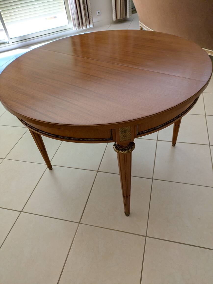 Cherry table "Louis XVI style"