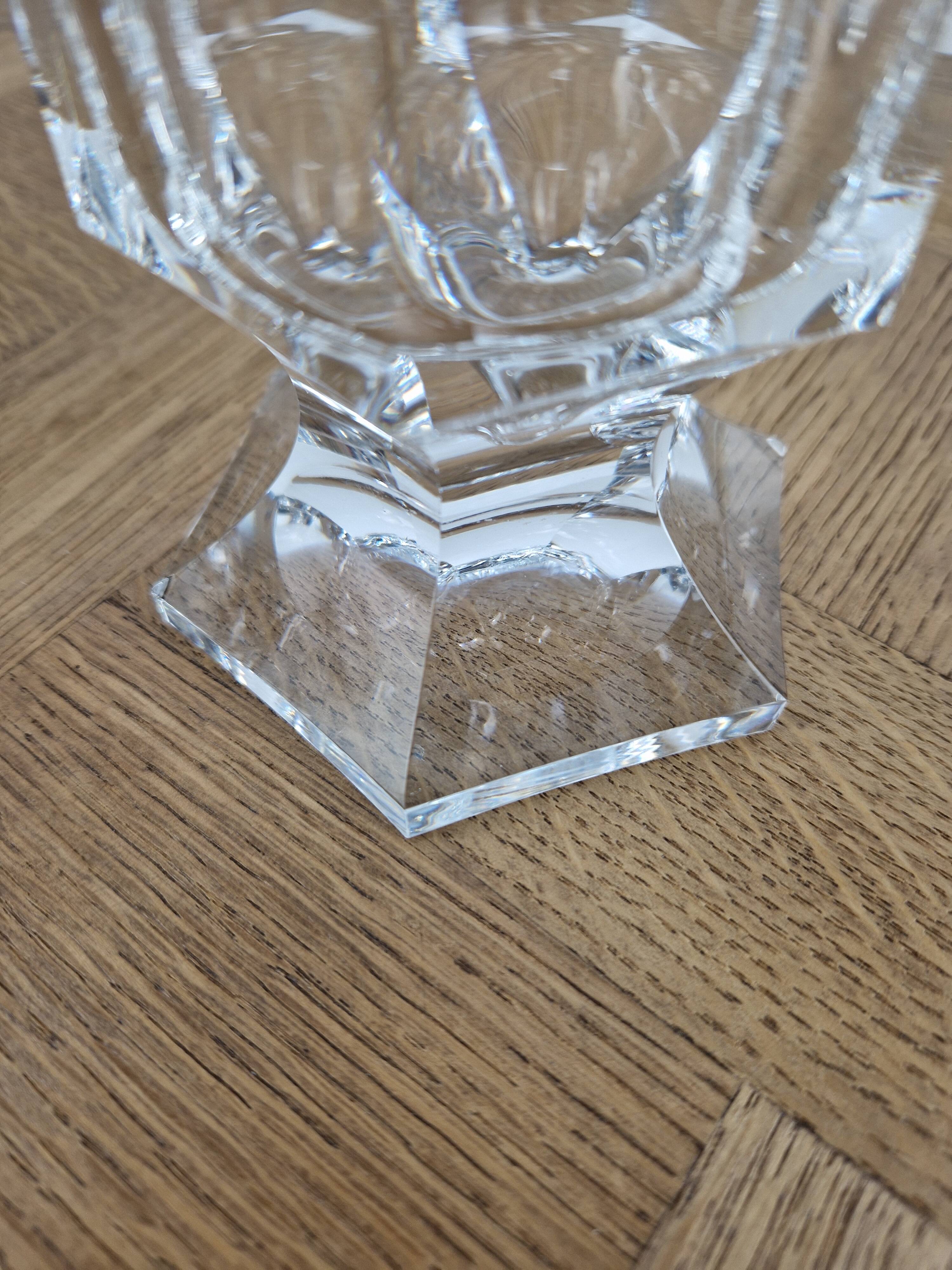 Crystal decanter carafe Model Ambassador - vintage bottle