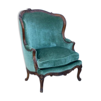 Louis XV style shepherdess armchair