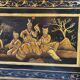 Pair of Louis XVI Weekly Tables in Black and Gold Lacquer, 18th Century