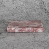 Madeji – Pink Square Natural Marble Coasters- set of 4