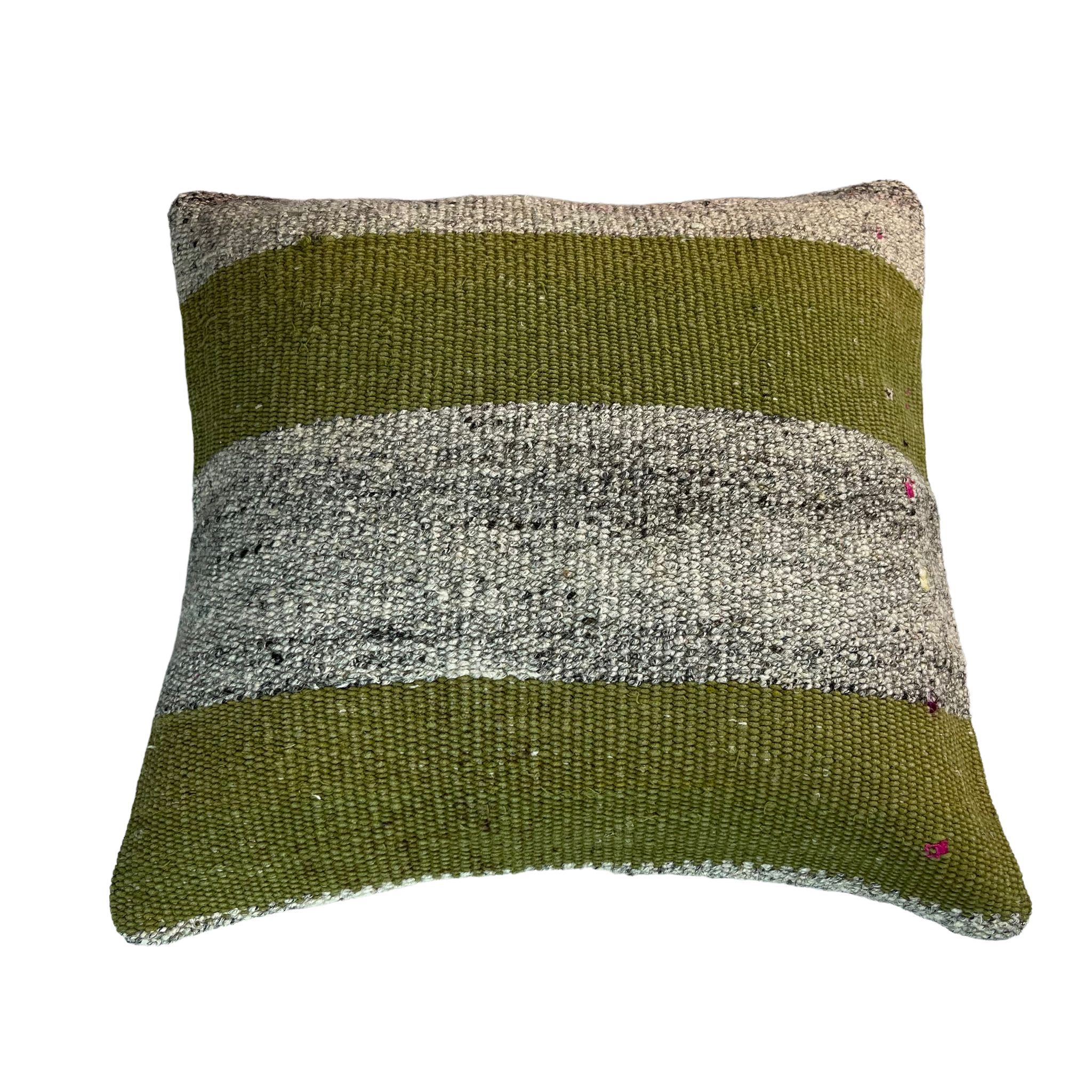 Housse de coussin kilim turc vintage 40 x 40 cm