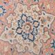 Tapis persan classique rose et bleu 9x12, 280x382 cm