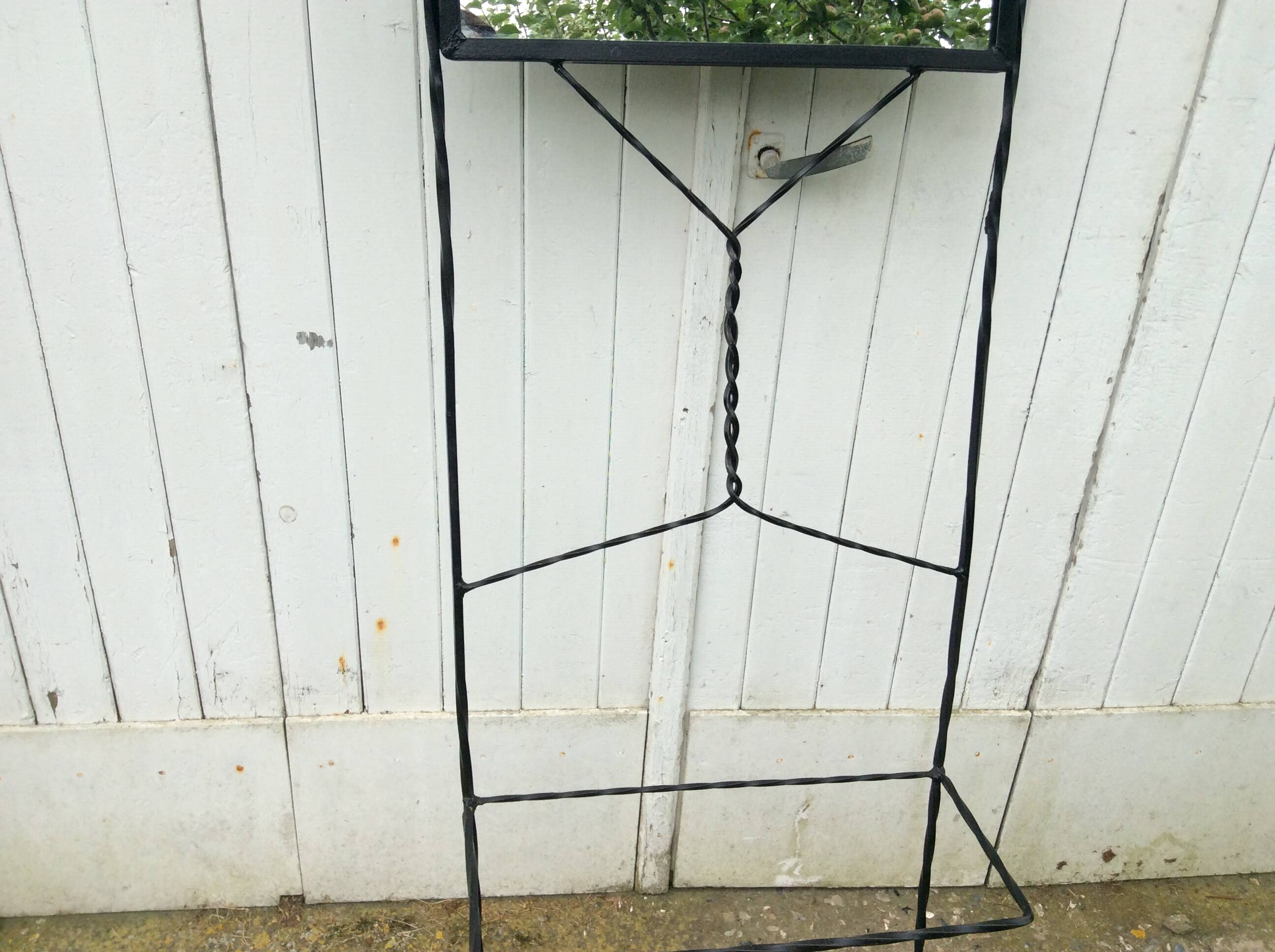 Wrought iron entrance hall