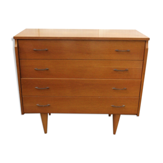 Dresser vintage 1960 feet compass 4 drawers