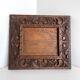 Antique handcarved frame Cedarwood 21.5 cm x 19 cm