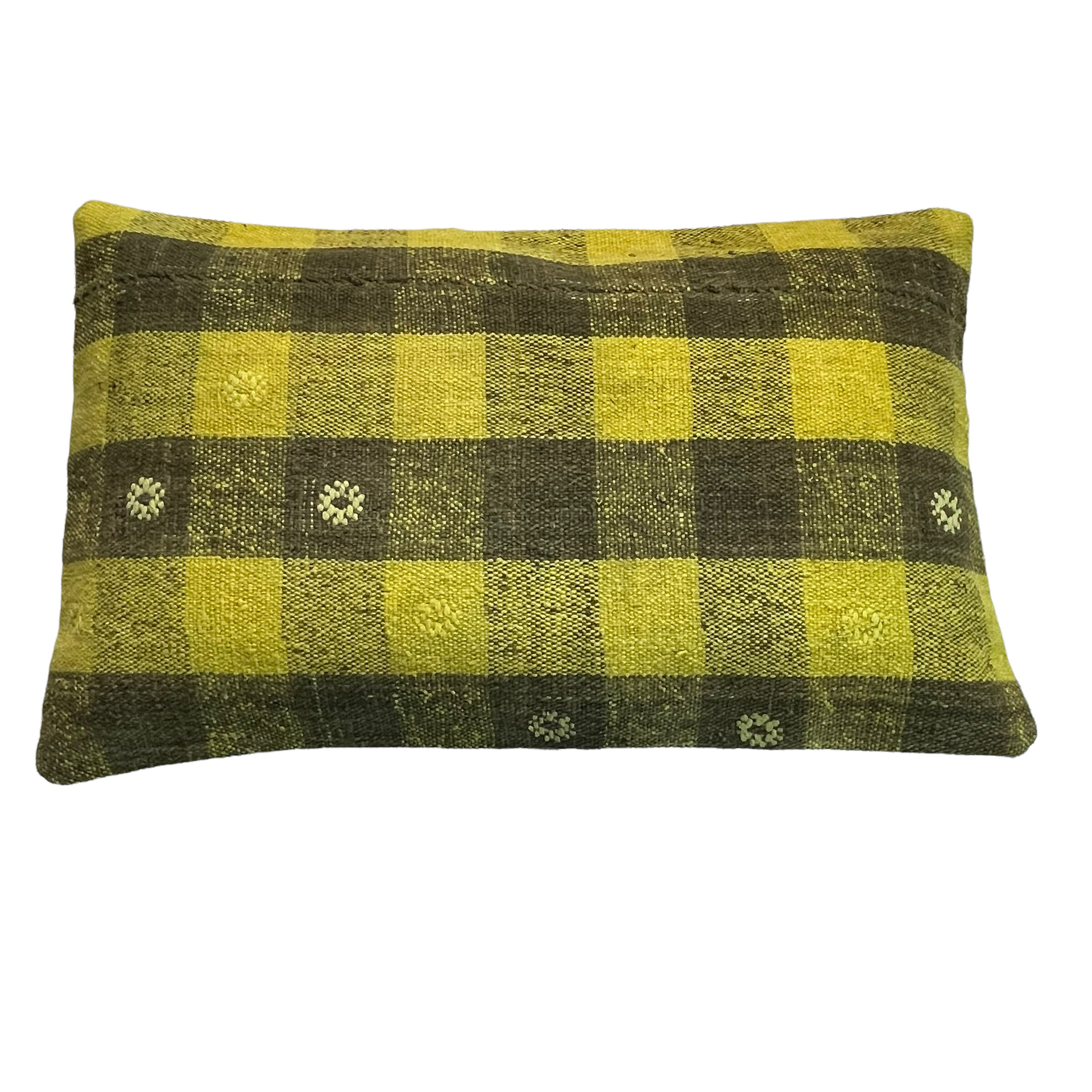 Vintage turkish kilim cushion cover, 30 x 50 cm