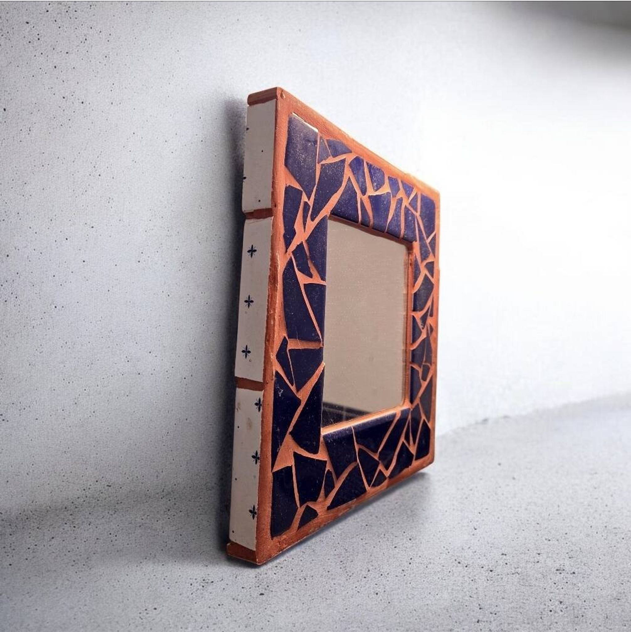 Miroir mosaïques artisanal