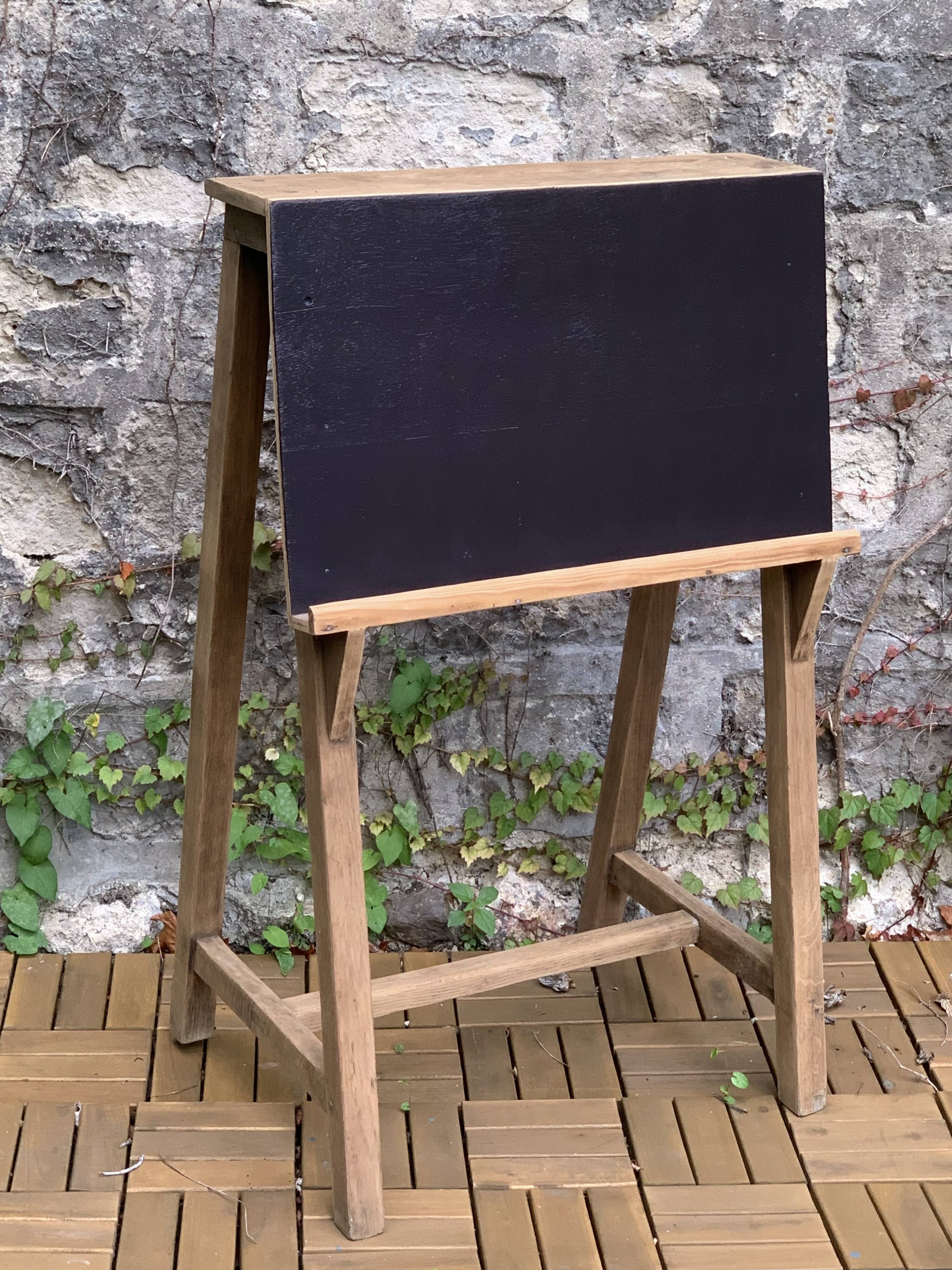 Oak school easel, 1950