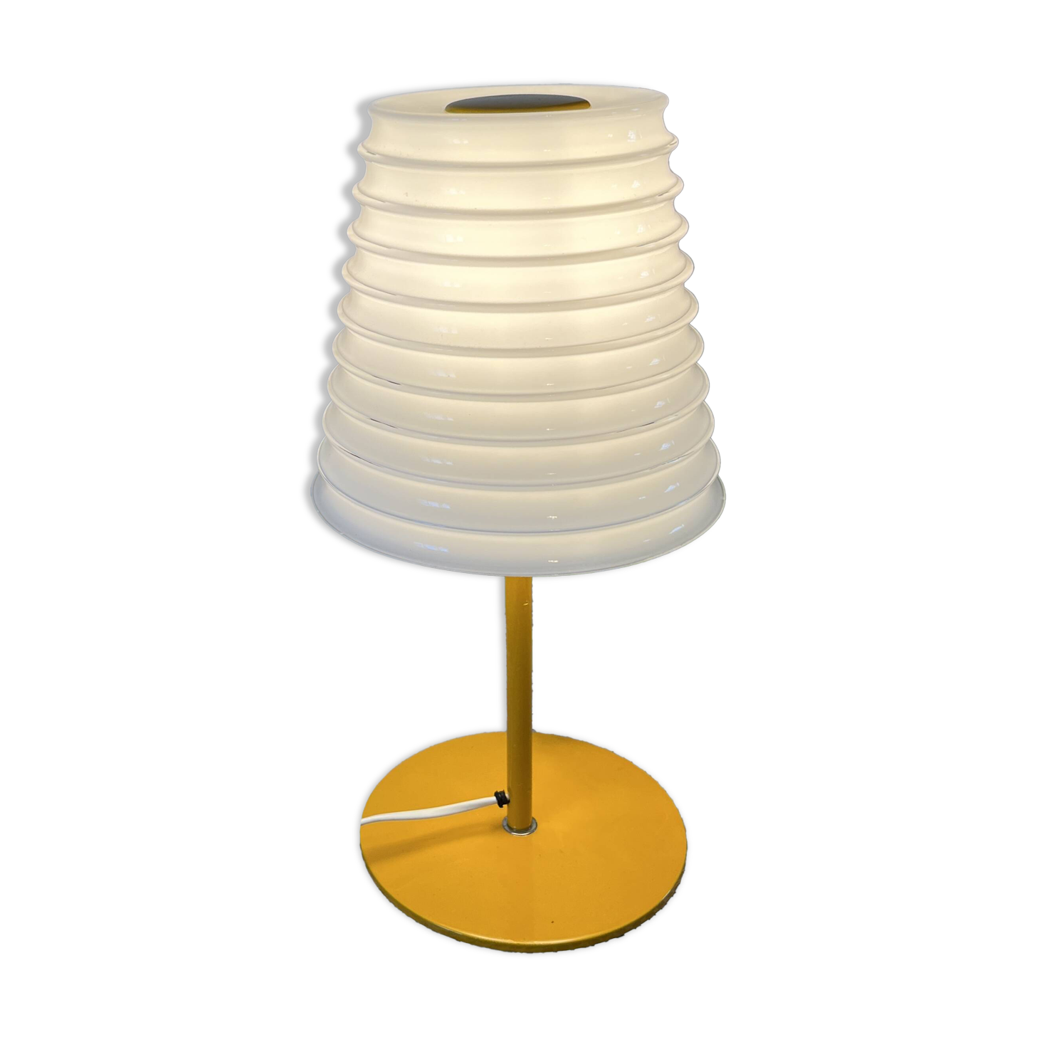 Lampe Leucos Modulo en verre de Murano et métal jaune