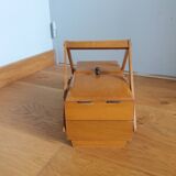 Sewing box worker