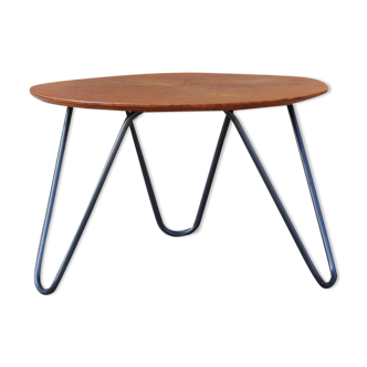 Coffee table by Jacques Hitier for Tubauto, France 1950s