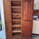 Antique pine wardrobe - Parisian vintage style