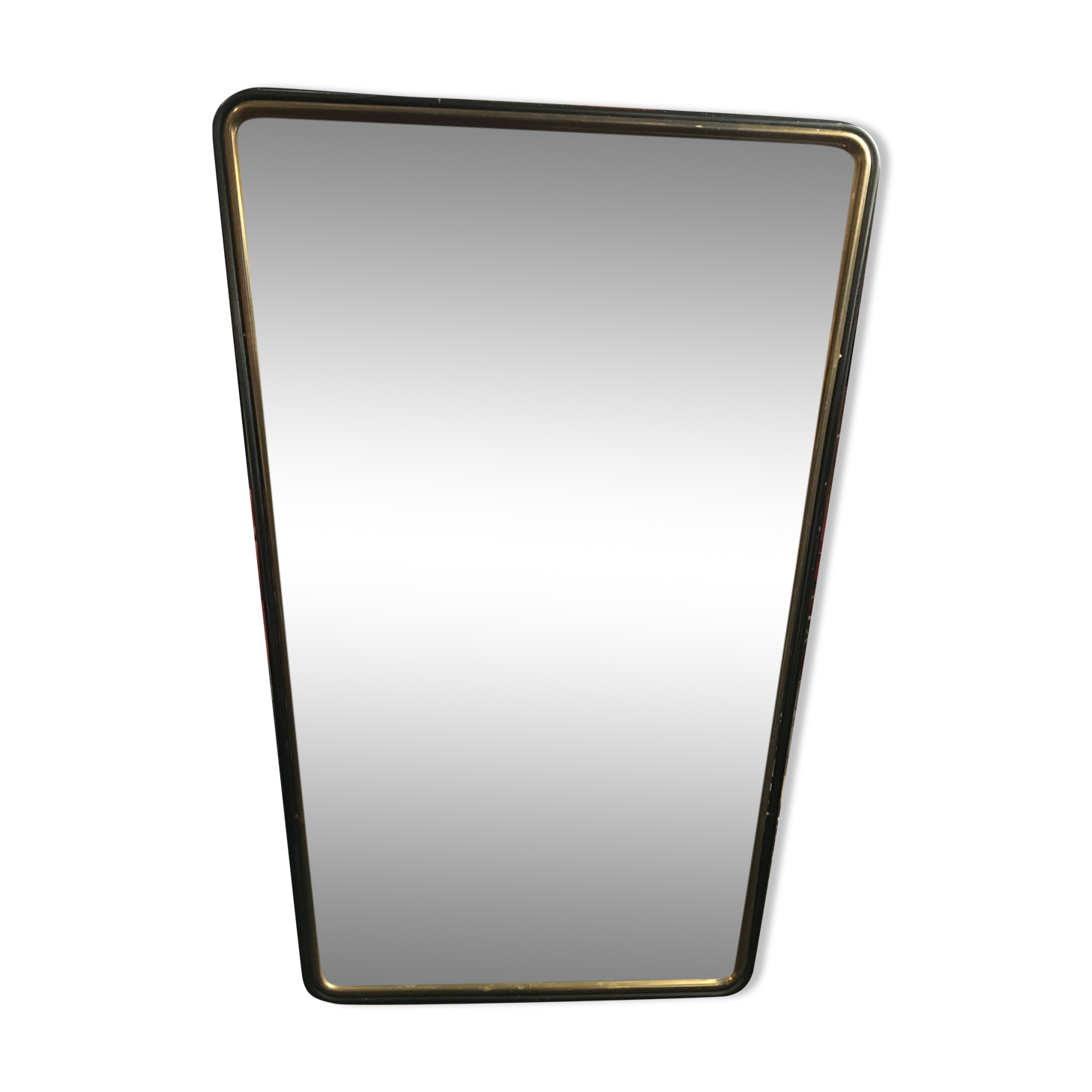 Miroir années 50 - 34x49cm