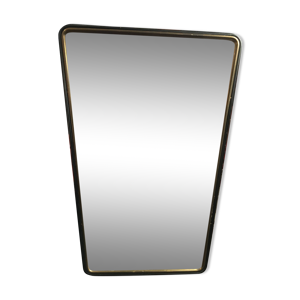 miroir années 50 - 34x49cm