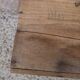 Square wooden box