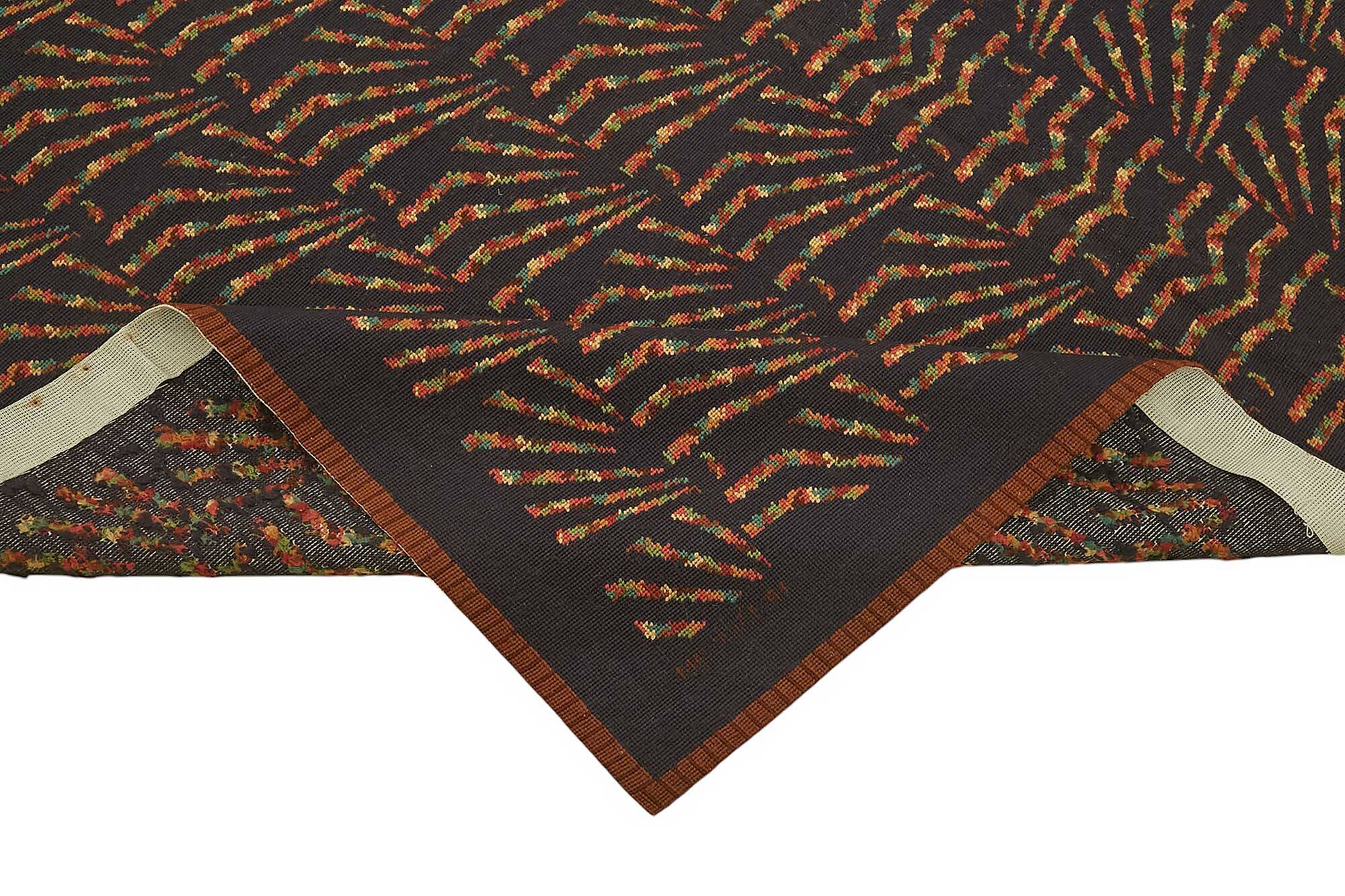Handmade Vintage Flatweave Needlepoint Kilim 168 cm x 235 cm