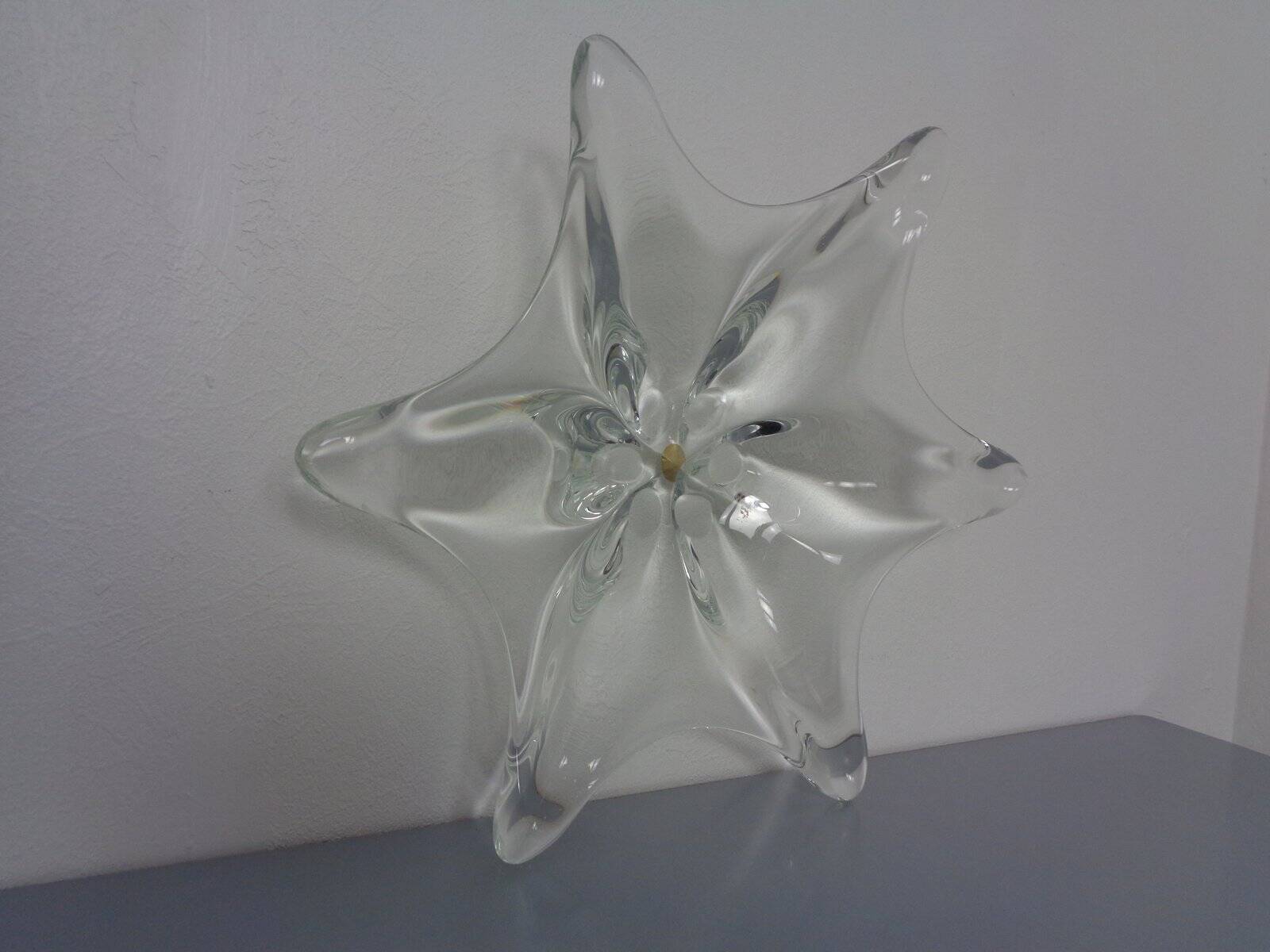 Large Italian Murano Glass Bowl, 1960s