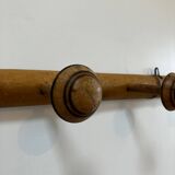 Large wooden coat rack