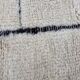 White Mrirt rug in wool 180×270 cm