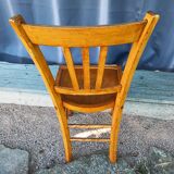 Duo of bistro chairs