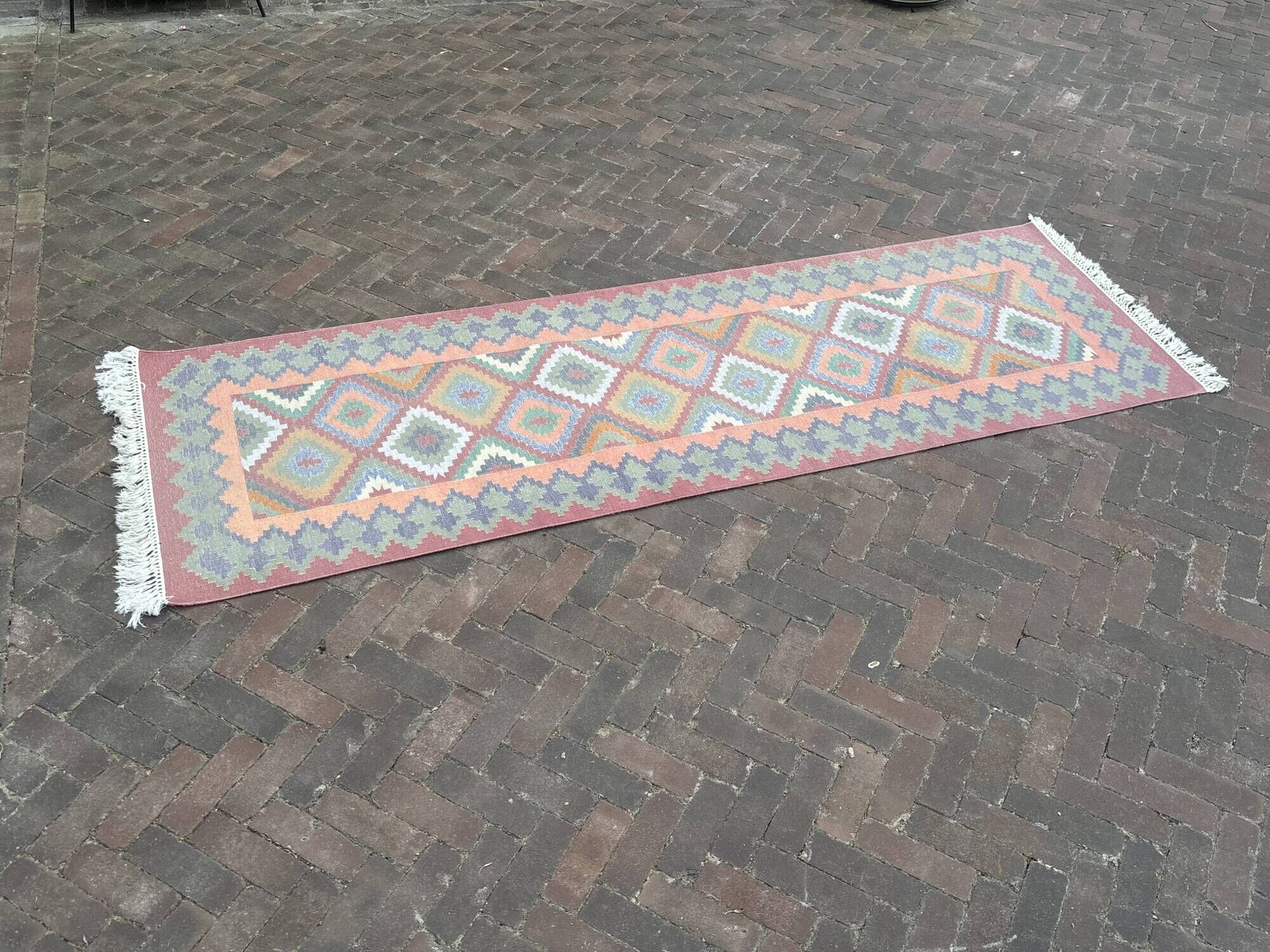Vintage Kilim Rug – Small Runner 240x76
