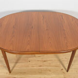 Mid-century teak modern oval dining table from G-Plan, United Kingdom, 1960s