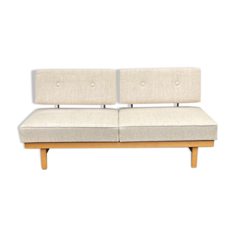 Daybed 2-seater 60s Scandinavian style