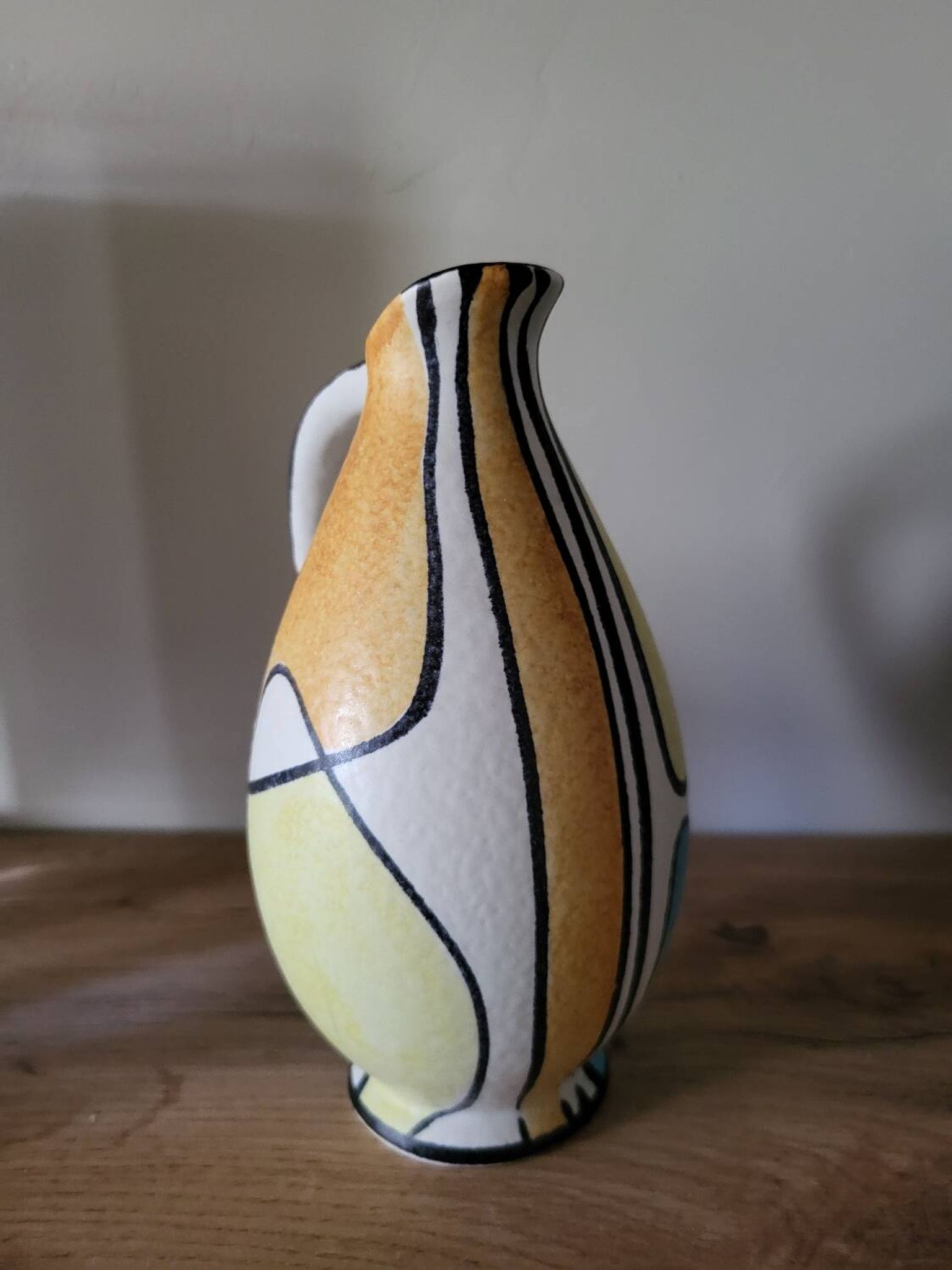 Ceramic vase model Haiti. Bay Keramik/Germany 1950s.
