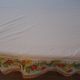 Vintage tablecloth printed with tropical and exotic flowers 235 x 142 cm – Years