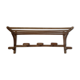 Porte-manteaux porte-chapeaux Gyf bois courbé années 50