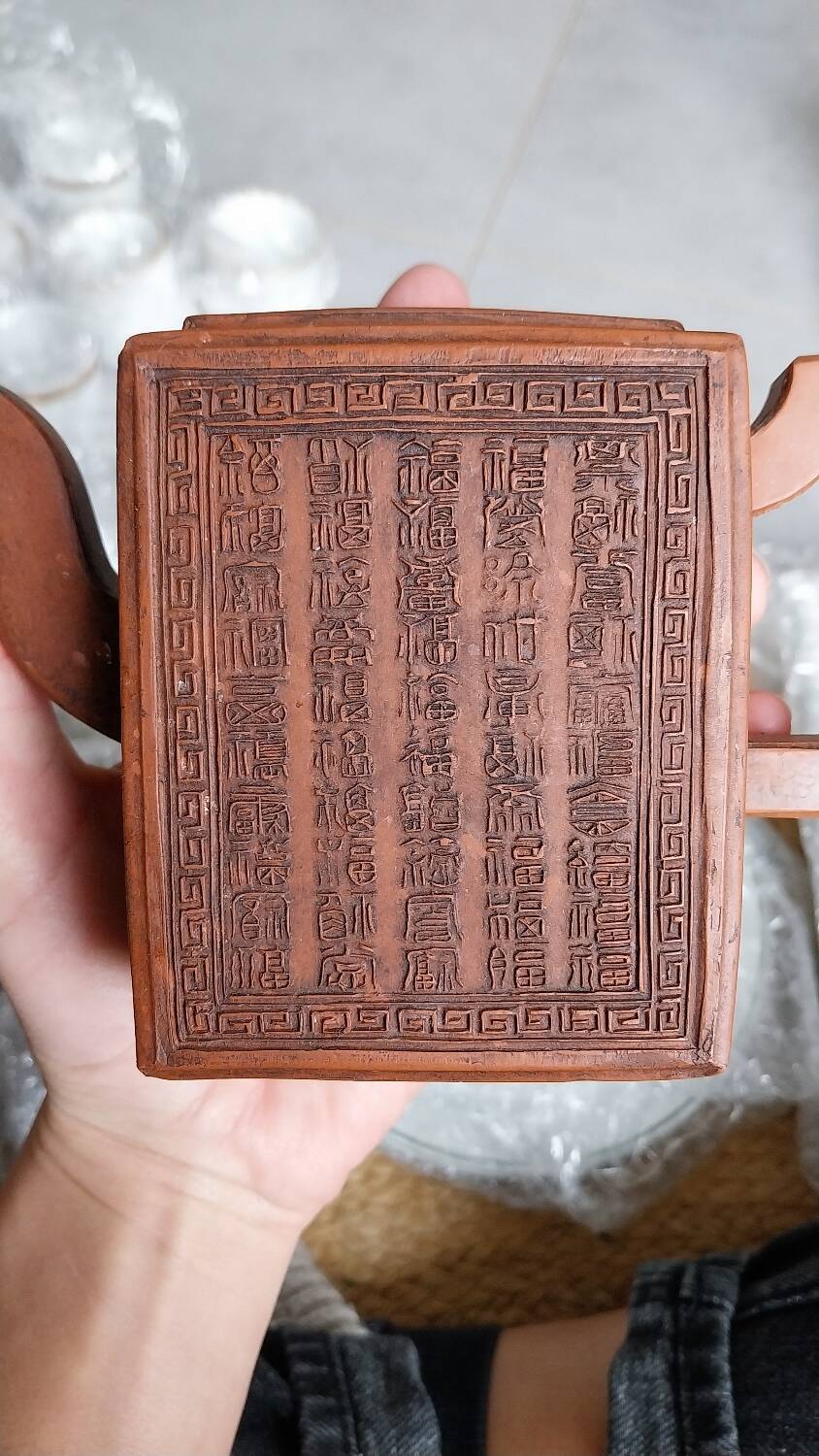 Yixing fine stoneware teapot