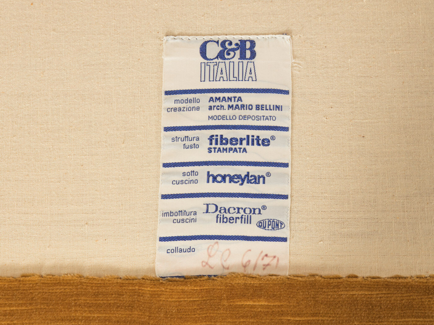 Suite, Mario Bellini, C & B Italia