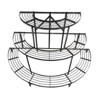 Wrought iron flower stand