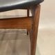 Set of 4 chairs "Scandinavian design" 1950.