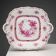 Antique porcelain plateau Herend Hungary 20th century