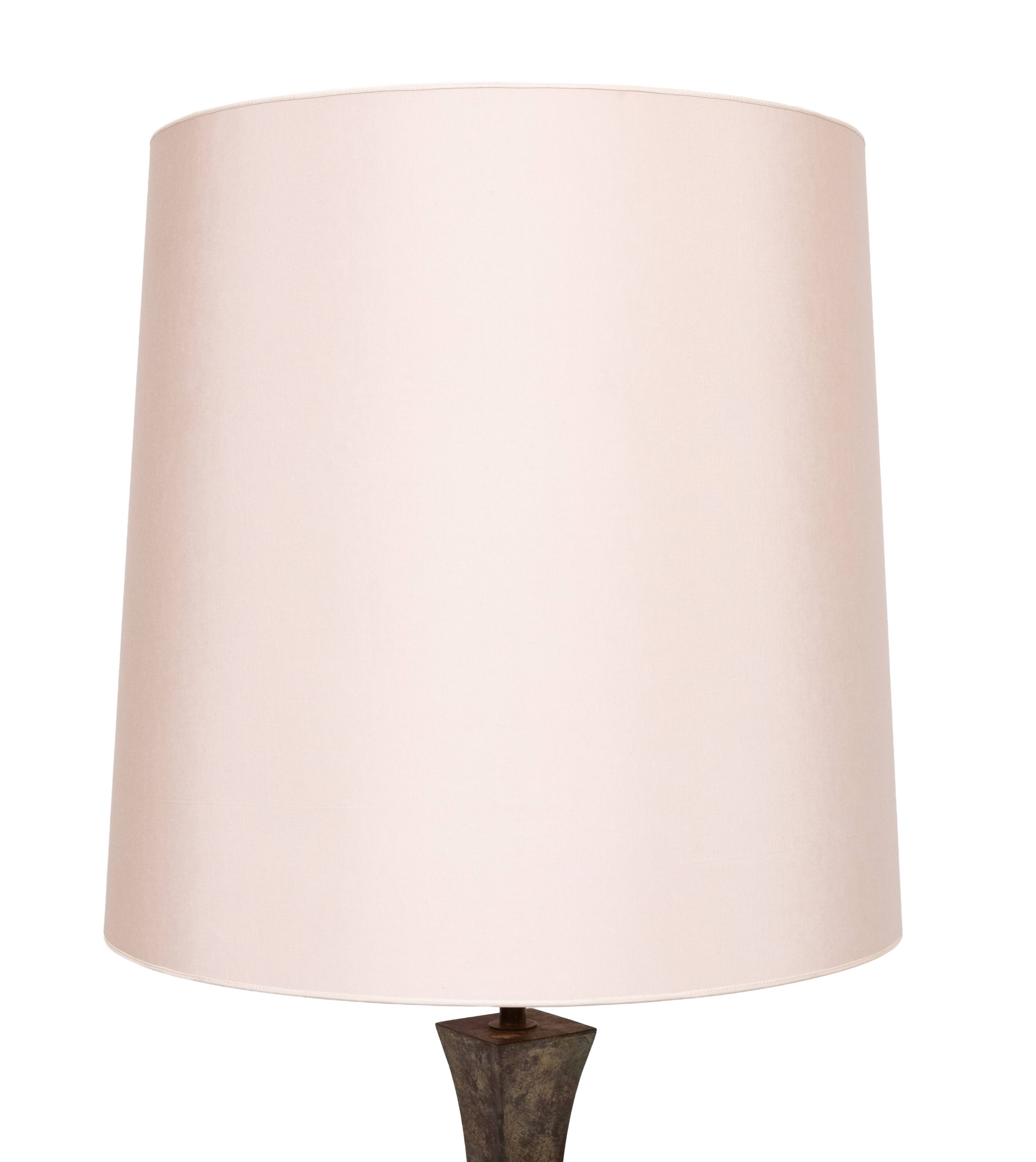 Stunning Stewart Ross James, Hansen Verdigris Bronze Table Lamp, circa 1960