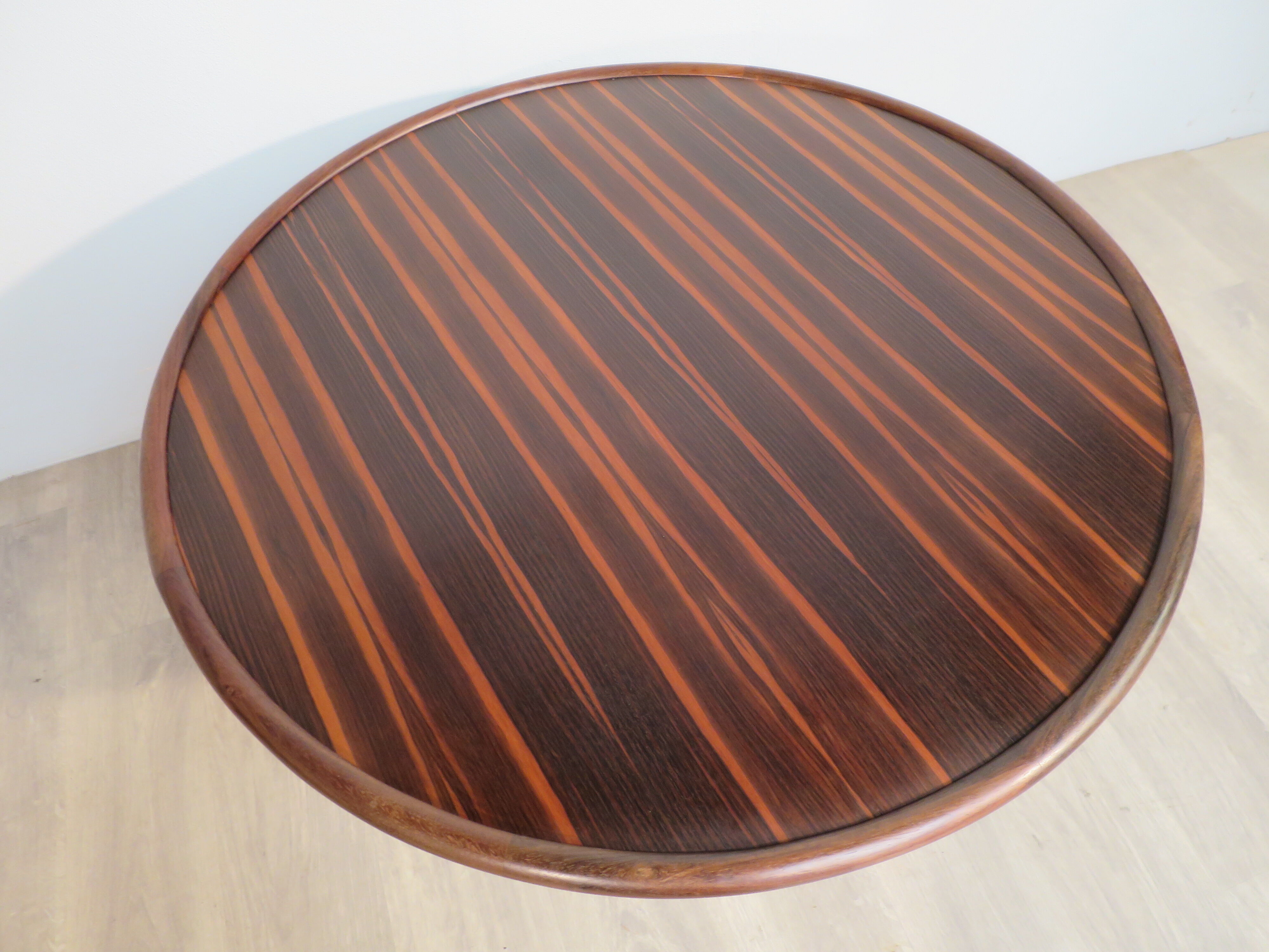 Table basse en palissandre art déco
