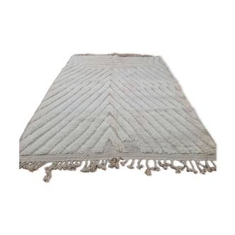 Handmade wool Berber rug 250x150 cm