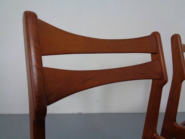 Danish Teak Dining Chairs from Vamo Mobelfabrik, 1960s, Set of 4