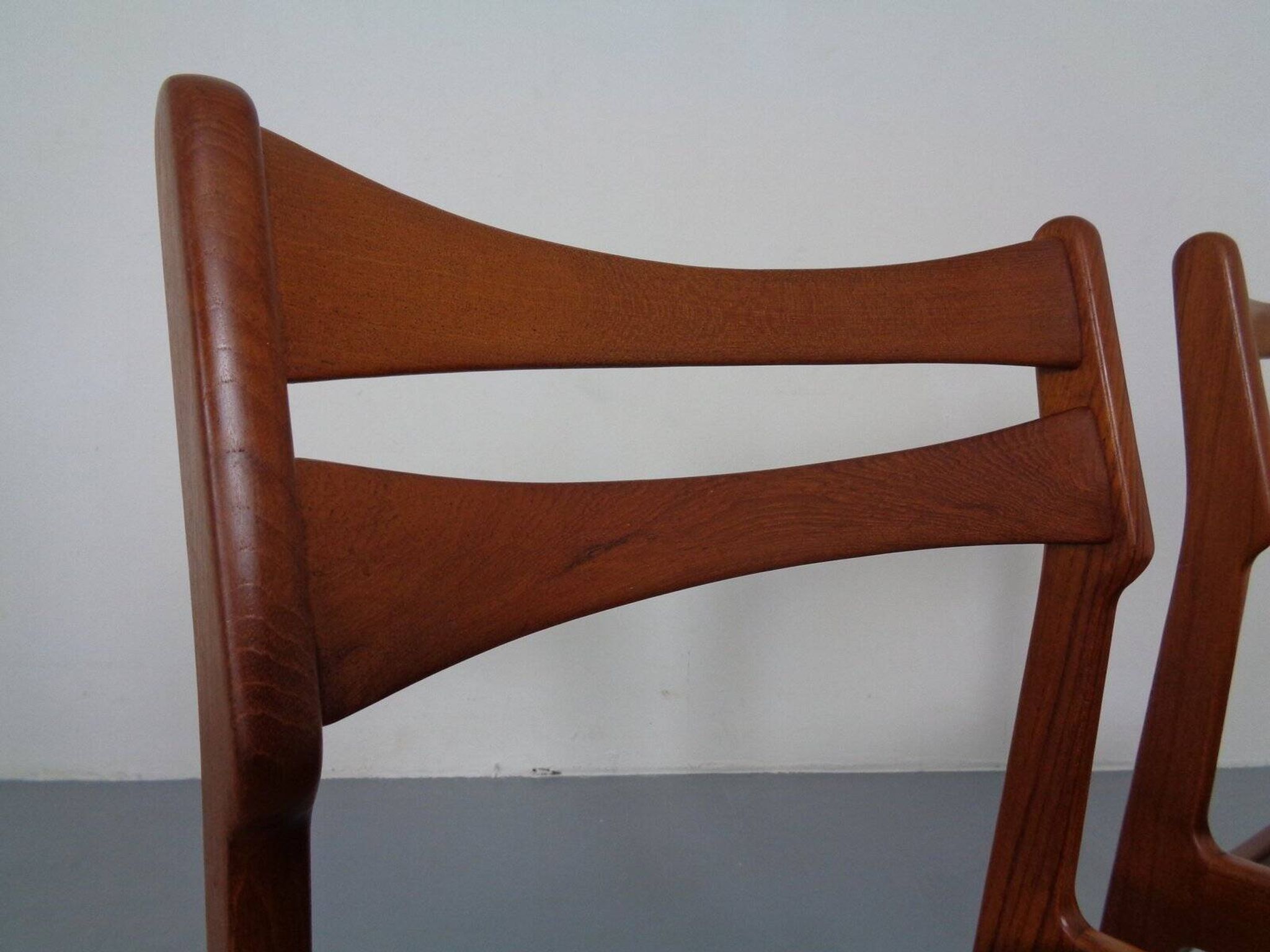 Danish Teak Dining Chairs from Vamo Mobelfabrik, 1960s, Set of 4