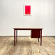 Danish mid-century modern teak writing desk by Arne Vodder, 1960s