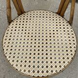 Rattan bistro chair 1970